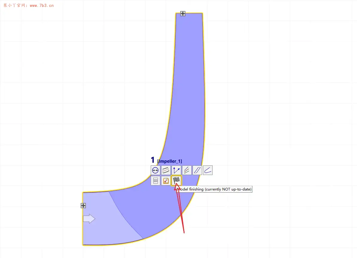 CFturbo叶片实体如何延伸
